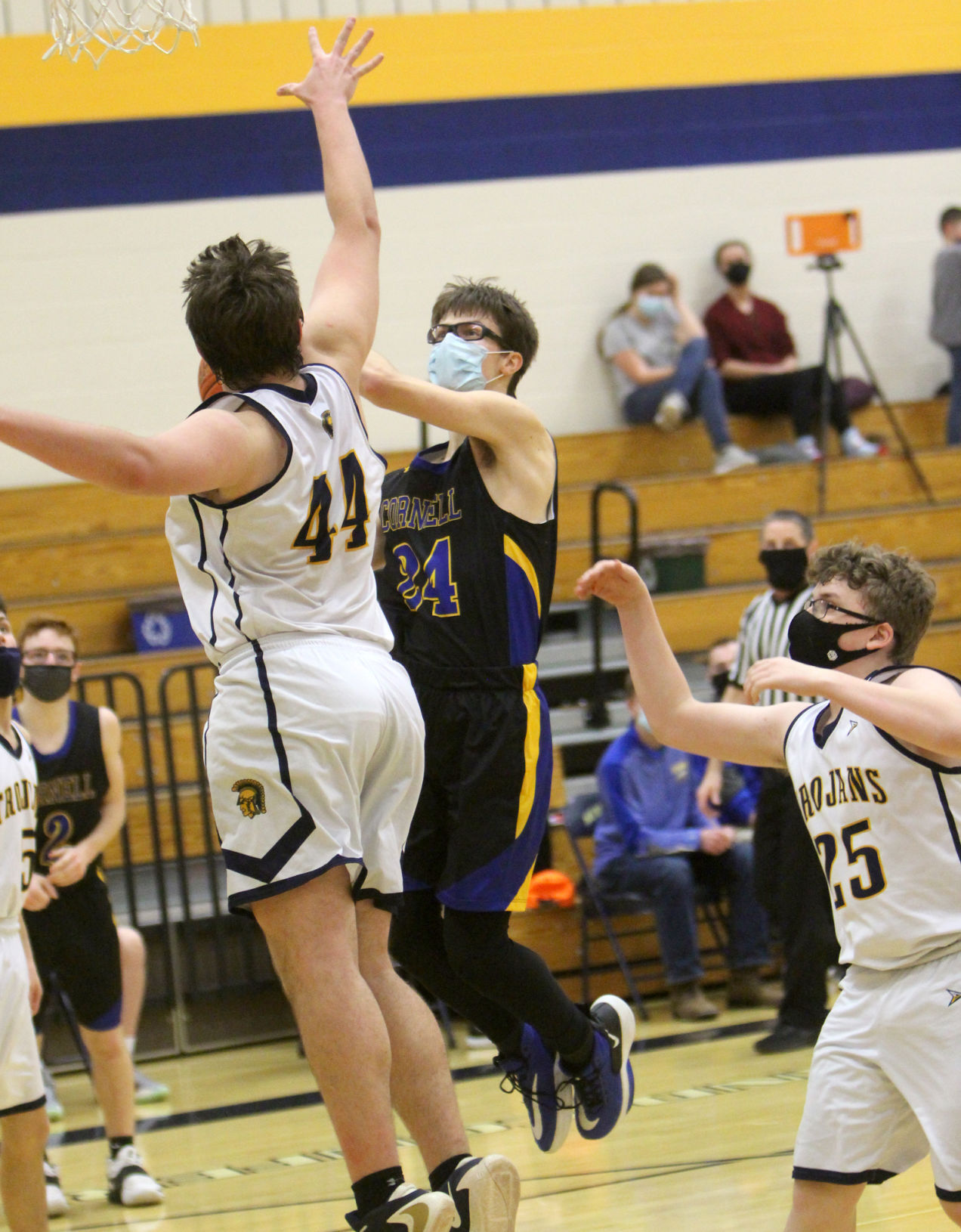 Cornell at New Auburn boys basketball 1-15-21